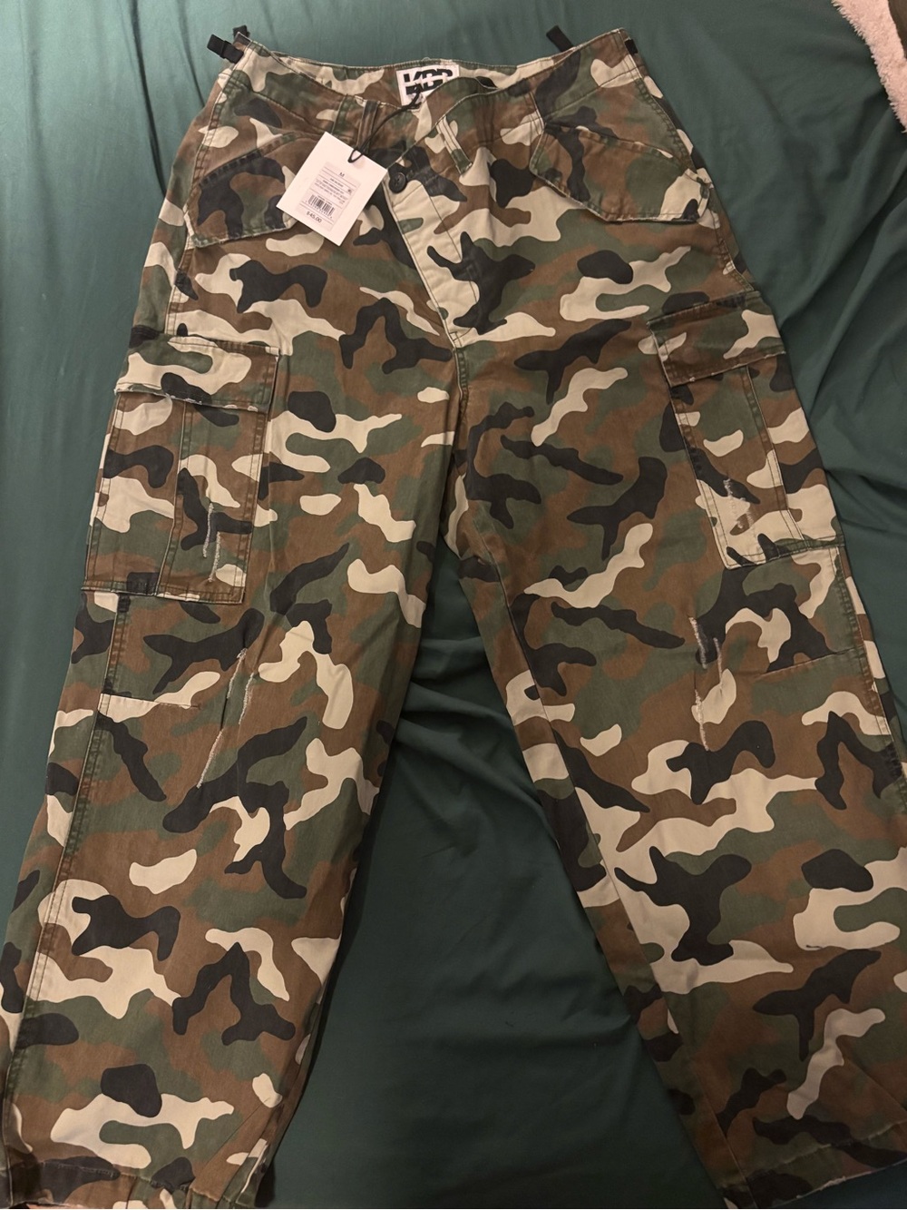 KBB by KAHLANA women's midrise straight leg "cargo jogger"